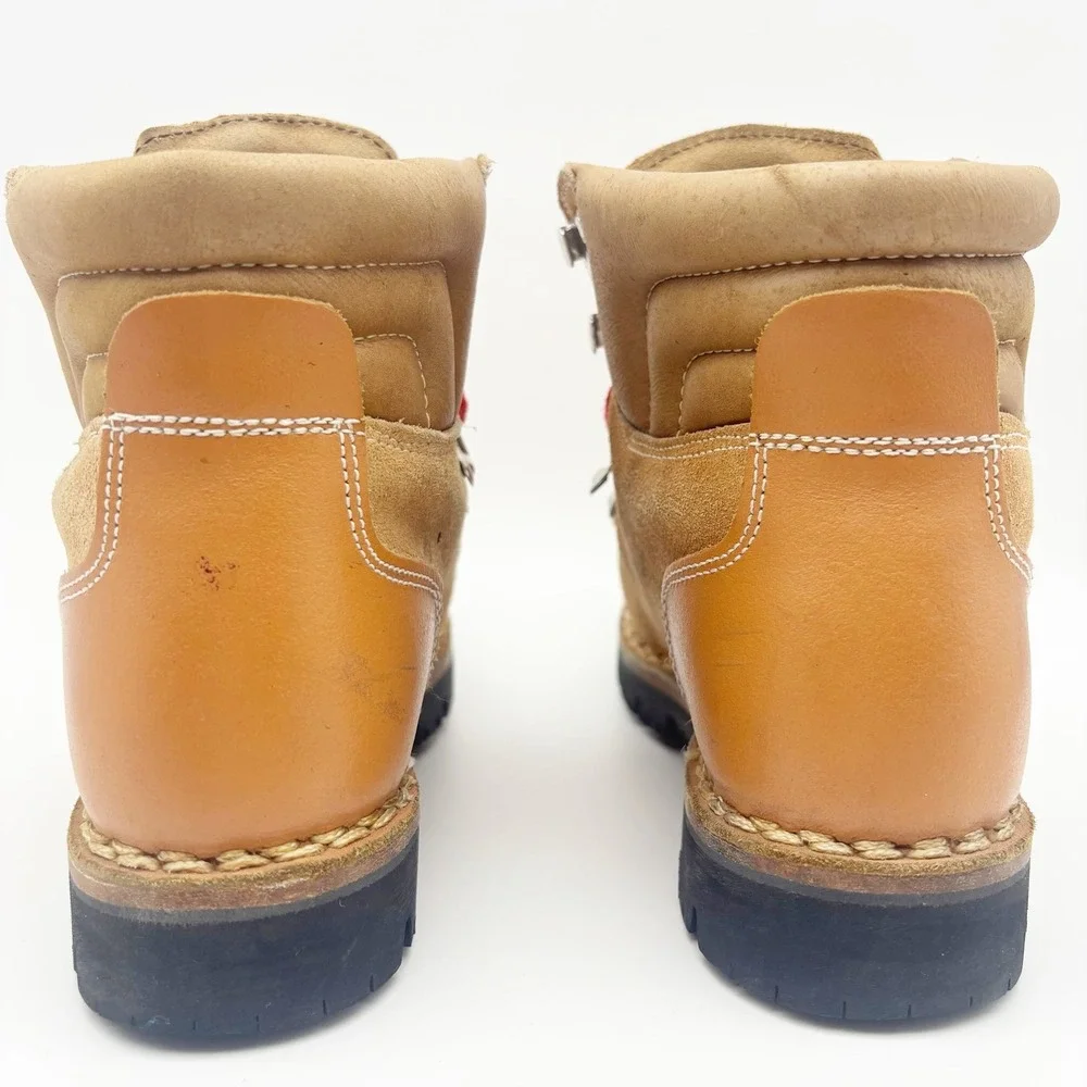 Kinney Shoes Vintage Colorado Brown Suede Italian Hiking Boots Size 5